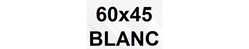 Goulotte et Raccords 60 x 45 - Blanc (1 réseau)