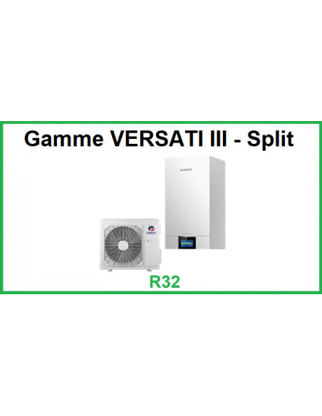 Gamme VERSATI III - Split (Bi-bloc) R32