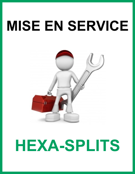 Hexa-Splits : 6 pièces