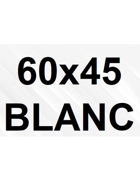 Goulotte et Raccords 60 x 45 - Blanc (1 réseau)