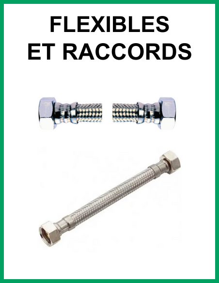 Flexible et Raccord pour Chauffe Eau