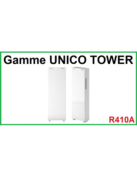 Gamme UNICO TOWER R410A