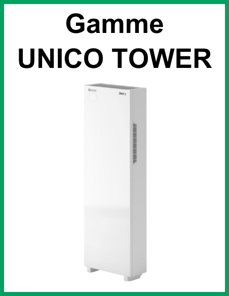 Gamme UNICO TOWER R410A