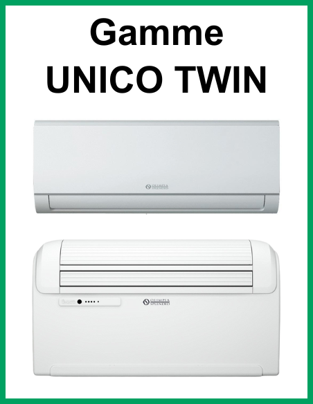 Gamme UNICO TWIN R410A