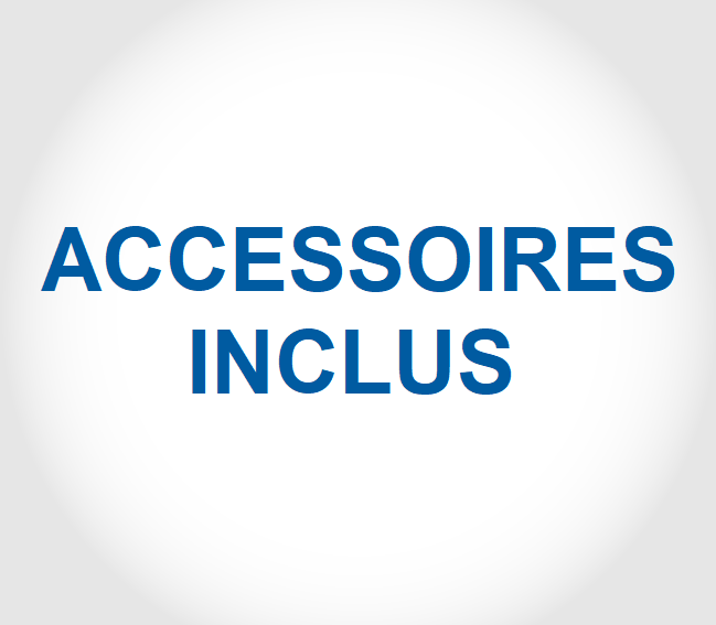 Les accessoires inclus